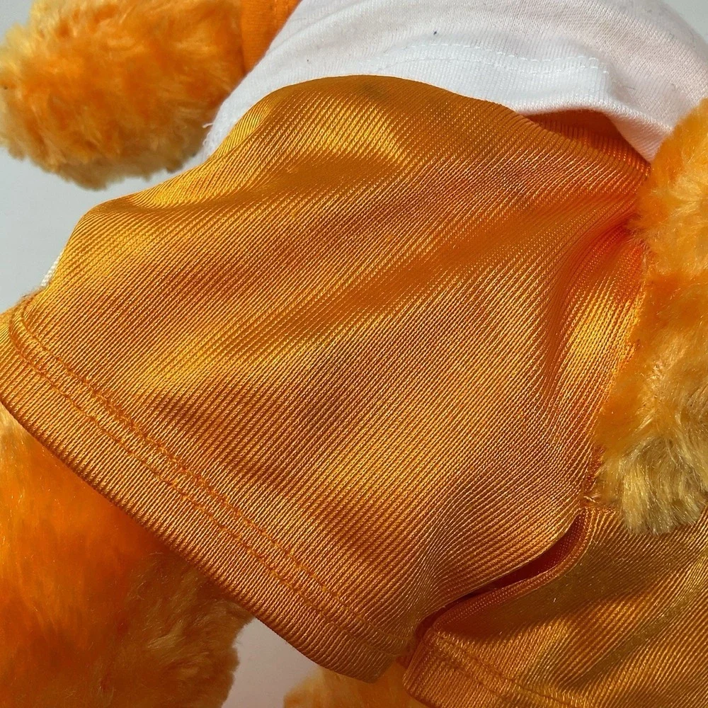 Build A Bear Workshop Dinosaur Orange Blue Stuffed Plush Shirt Shorts Outfit